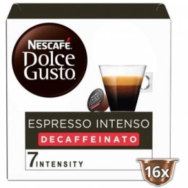 DOLCE GUSTO EXPRESSO INTENSO DESCAFEINADO 16 UD  PVP 4 25    